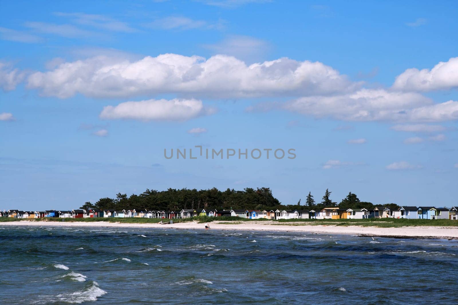 Beach houses near Skanör/Skåne,southern tip of Sweden.