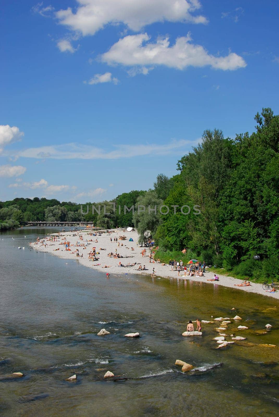Bathing in the Isar II