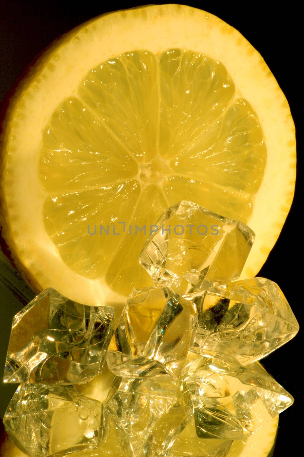 Lemon on ice