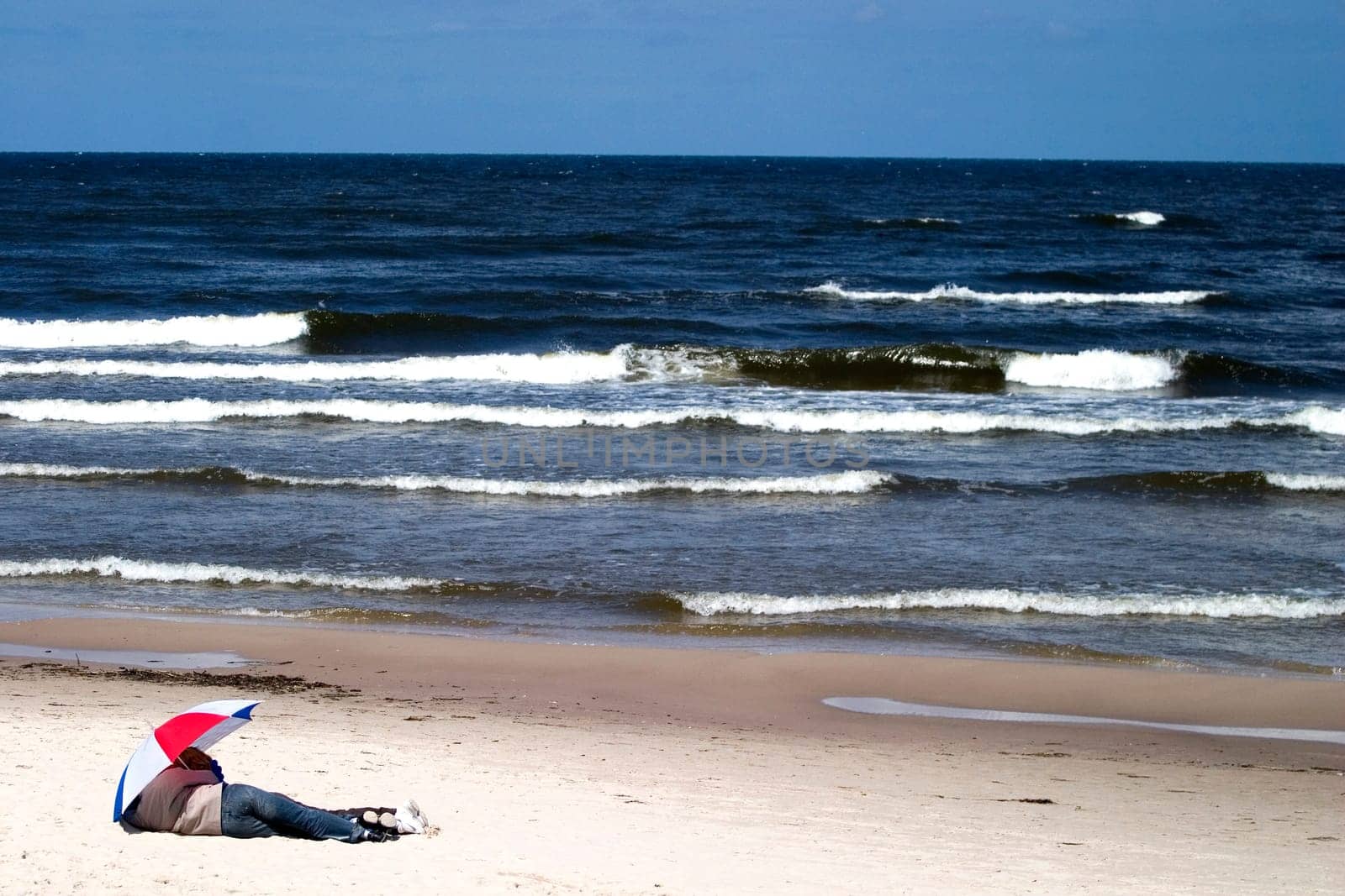 Lovers on the beach