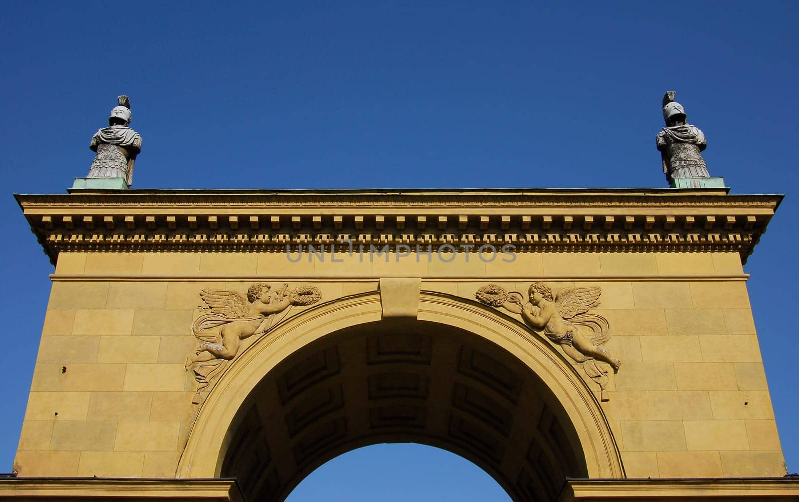 ... at Odeonsplatz in front of the Hofgarten...