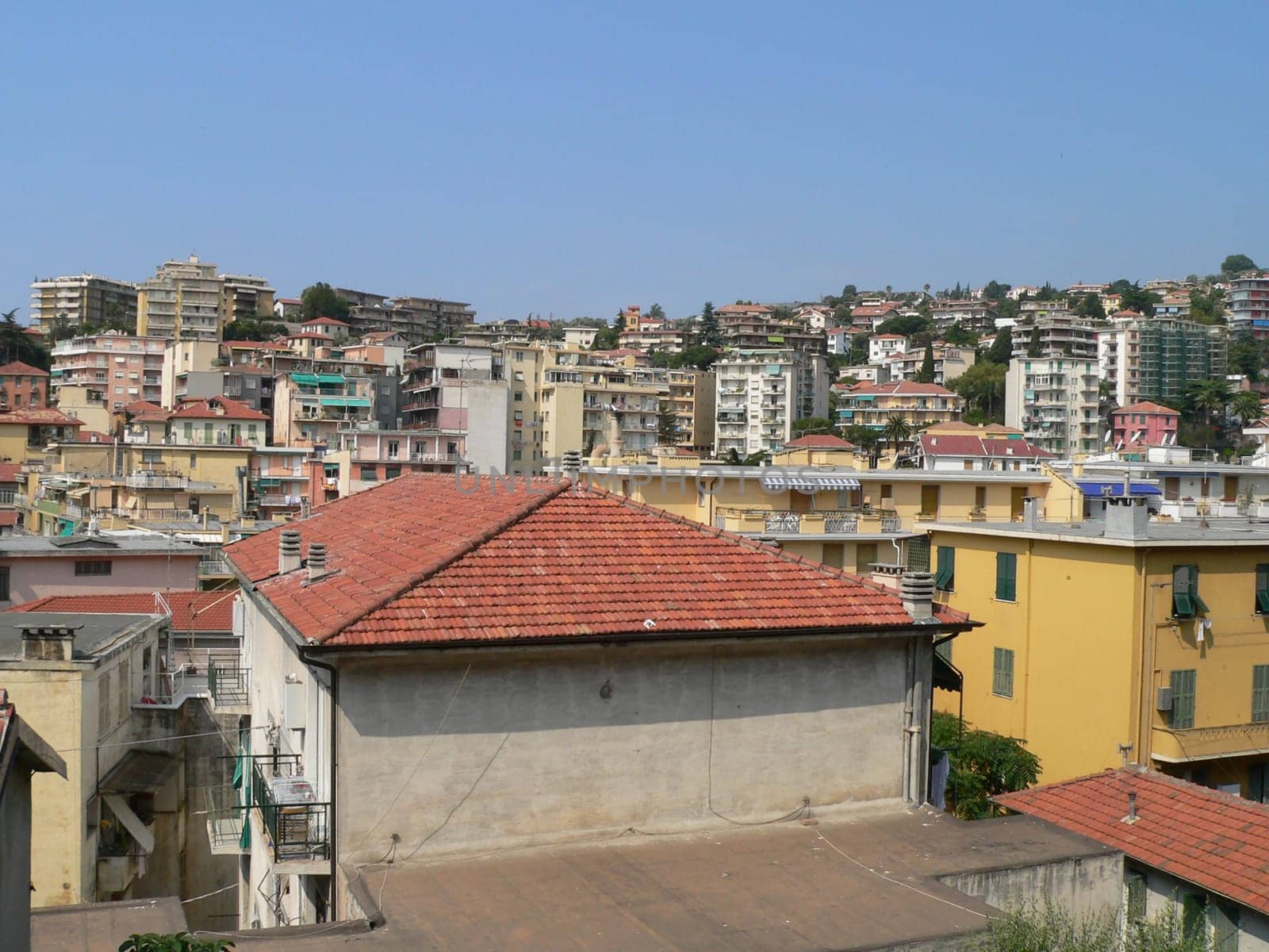 Above the rooftops
