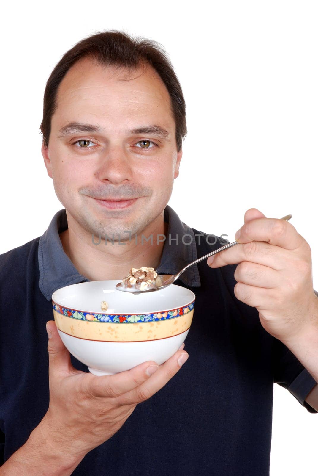 Eating muesli