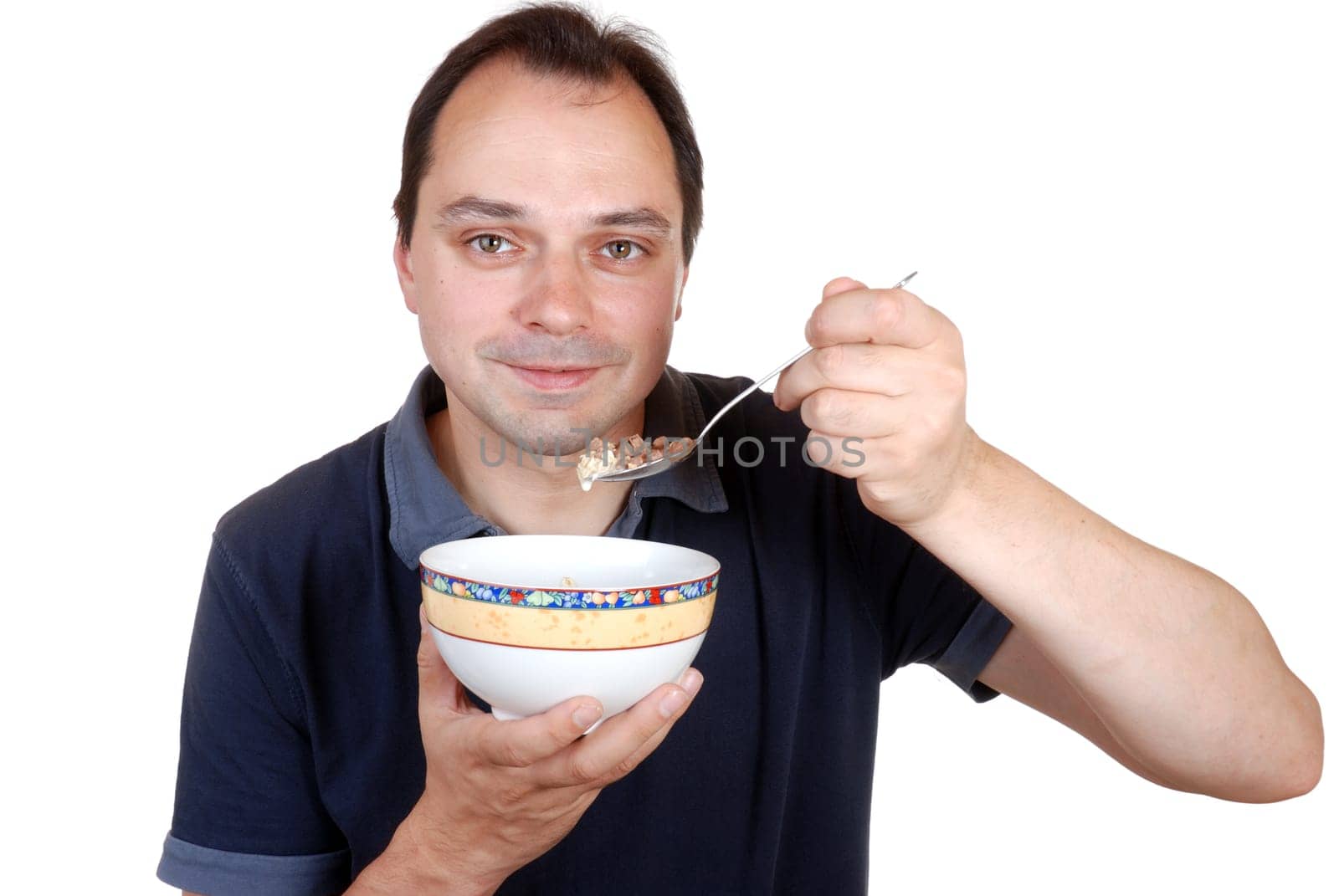 Eating muesli