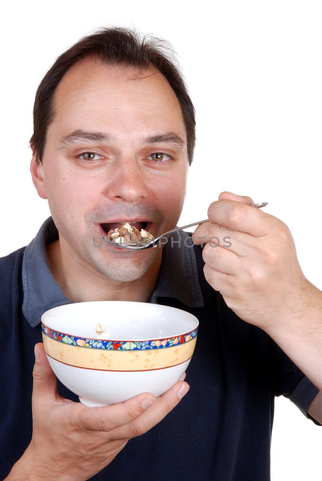 Eating muesli
