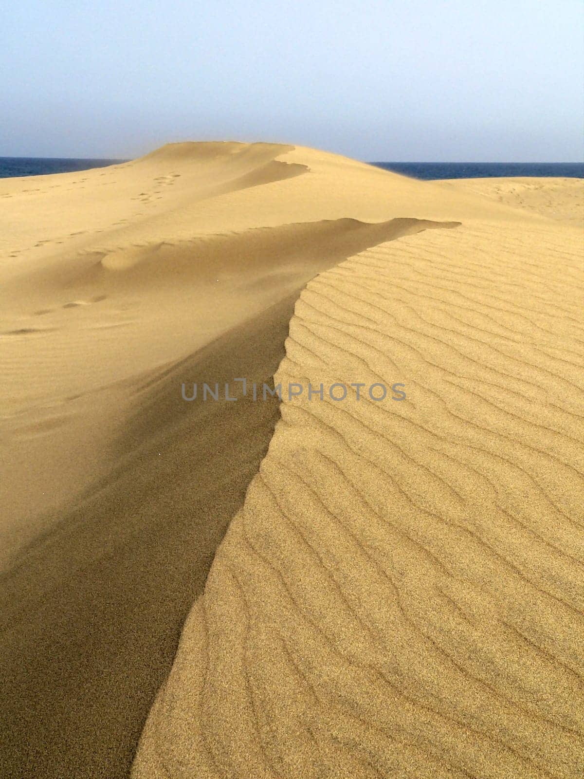Hike in the sand