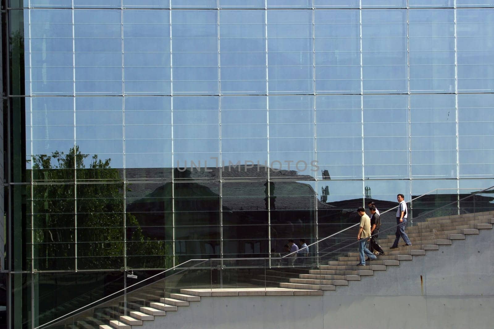 Staircase at the Marie-Elisabeth-Lüders-Haus