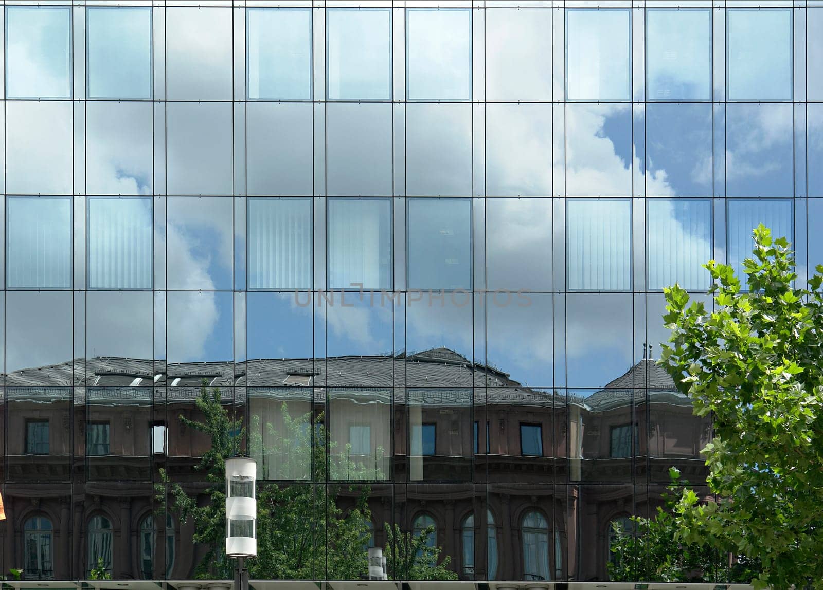 Glass façade,Frankfurt