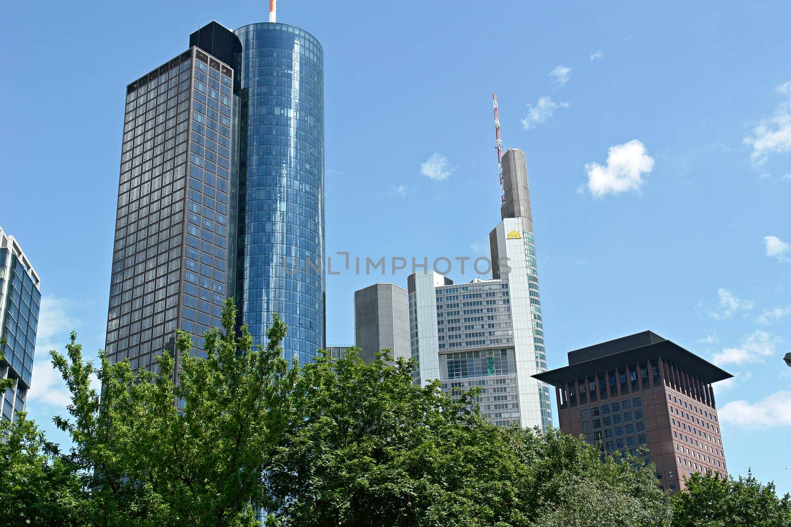 Bank skyline,Frankfurt