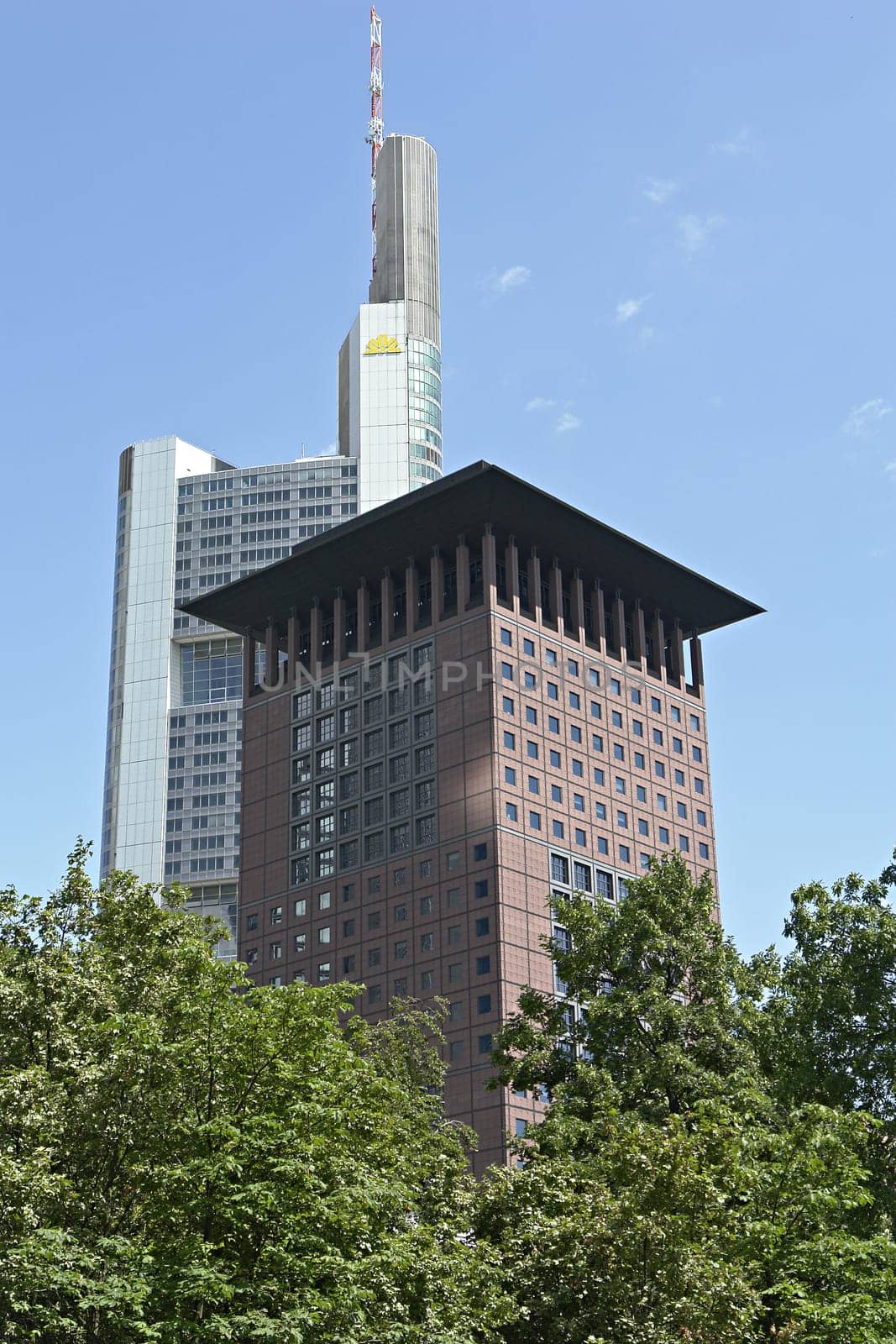 Commerzbank Tower and Japan Tower
