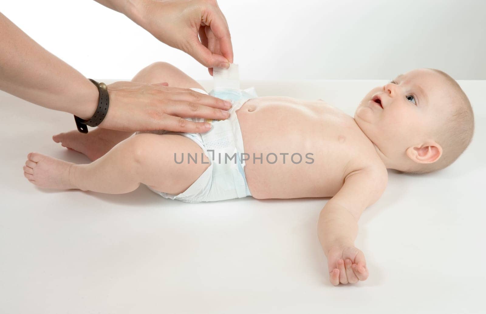Changing diapers