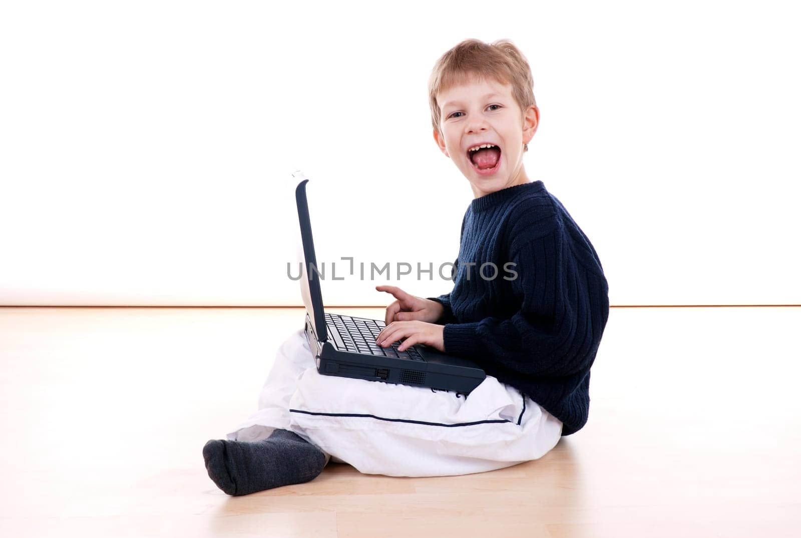 Fun on the laptop