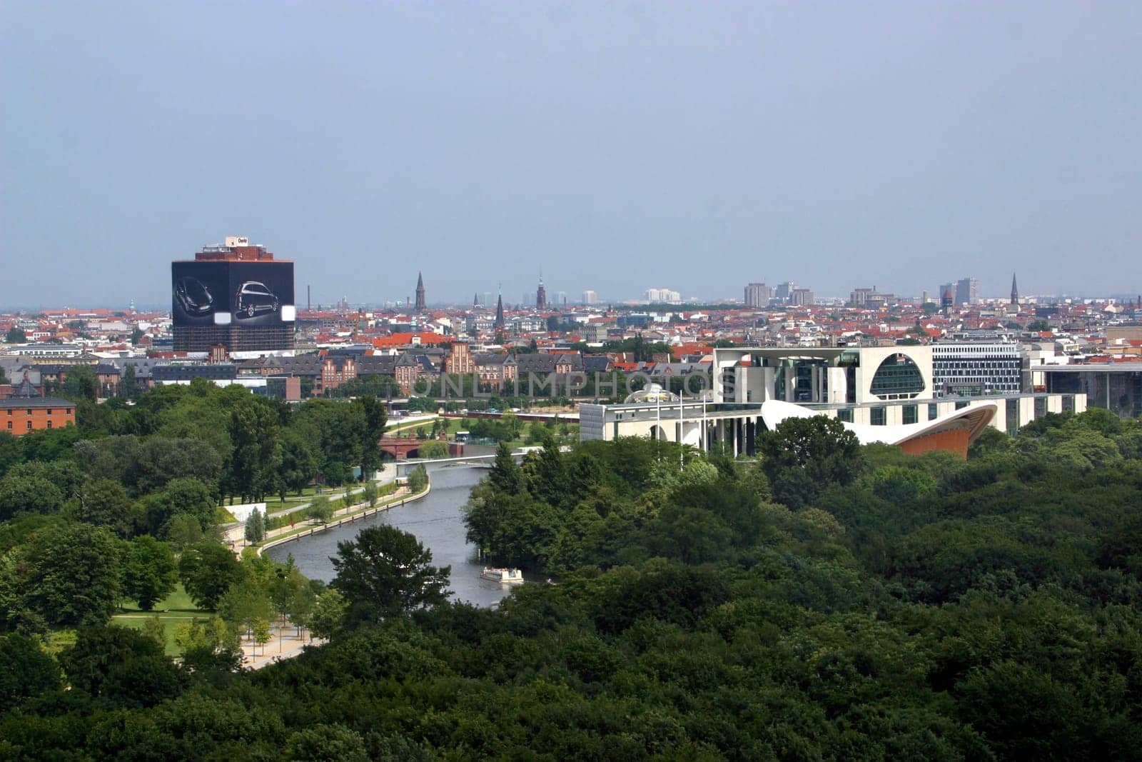 Panoramic view of Berlin