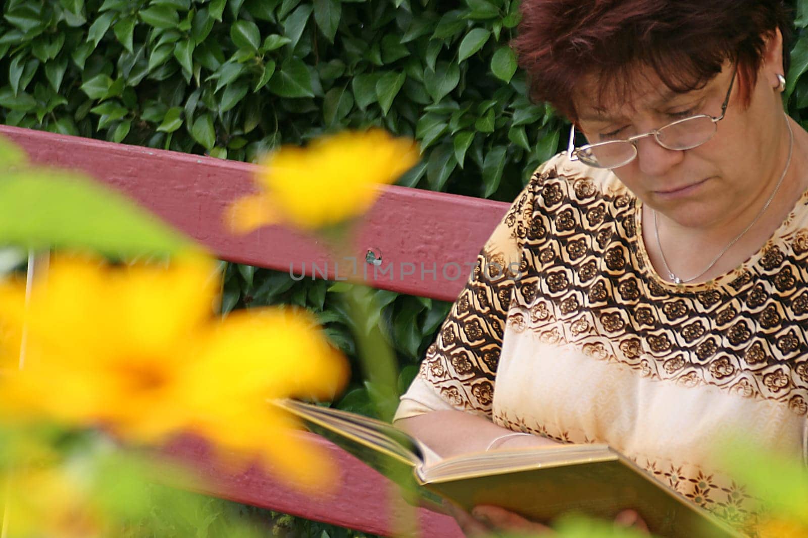 Woman reading