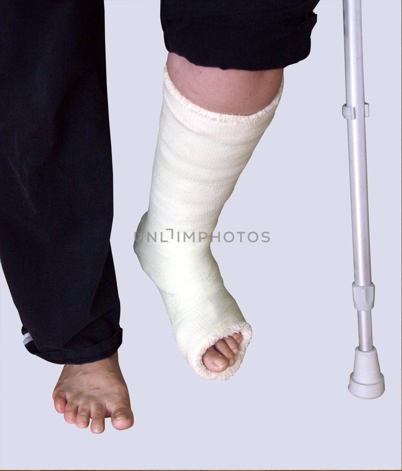 Skiing accident