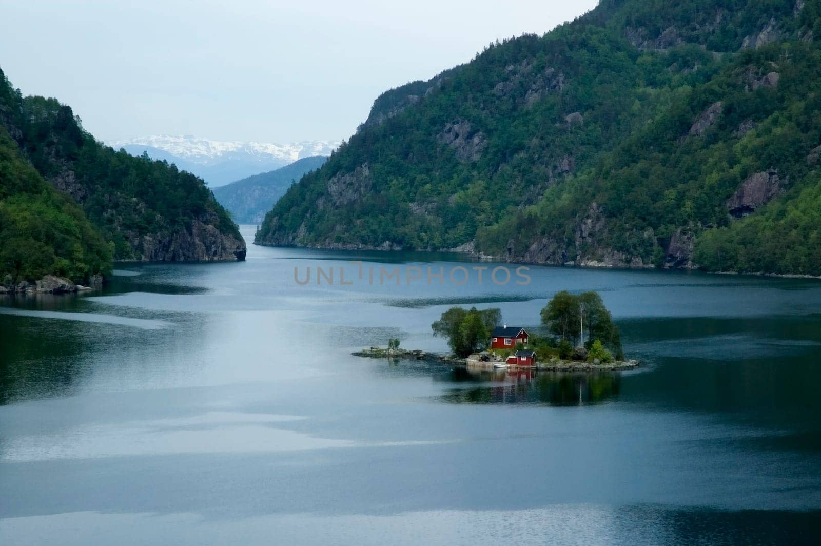 Island in the Josefjord