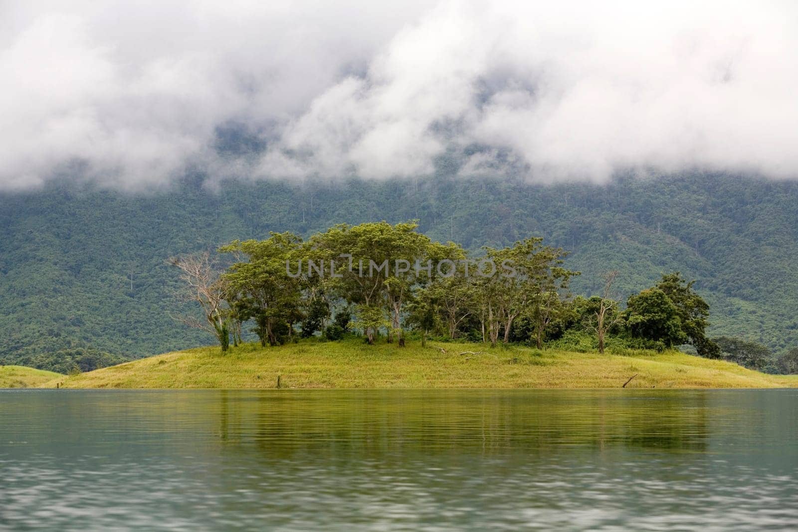 Nam Ngum Reservoir in Laos
