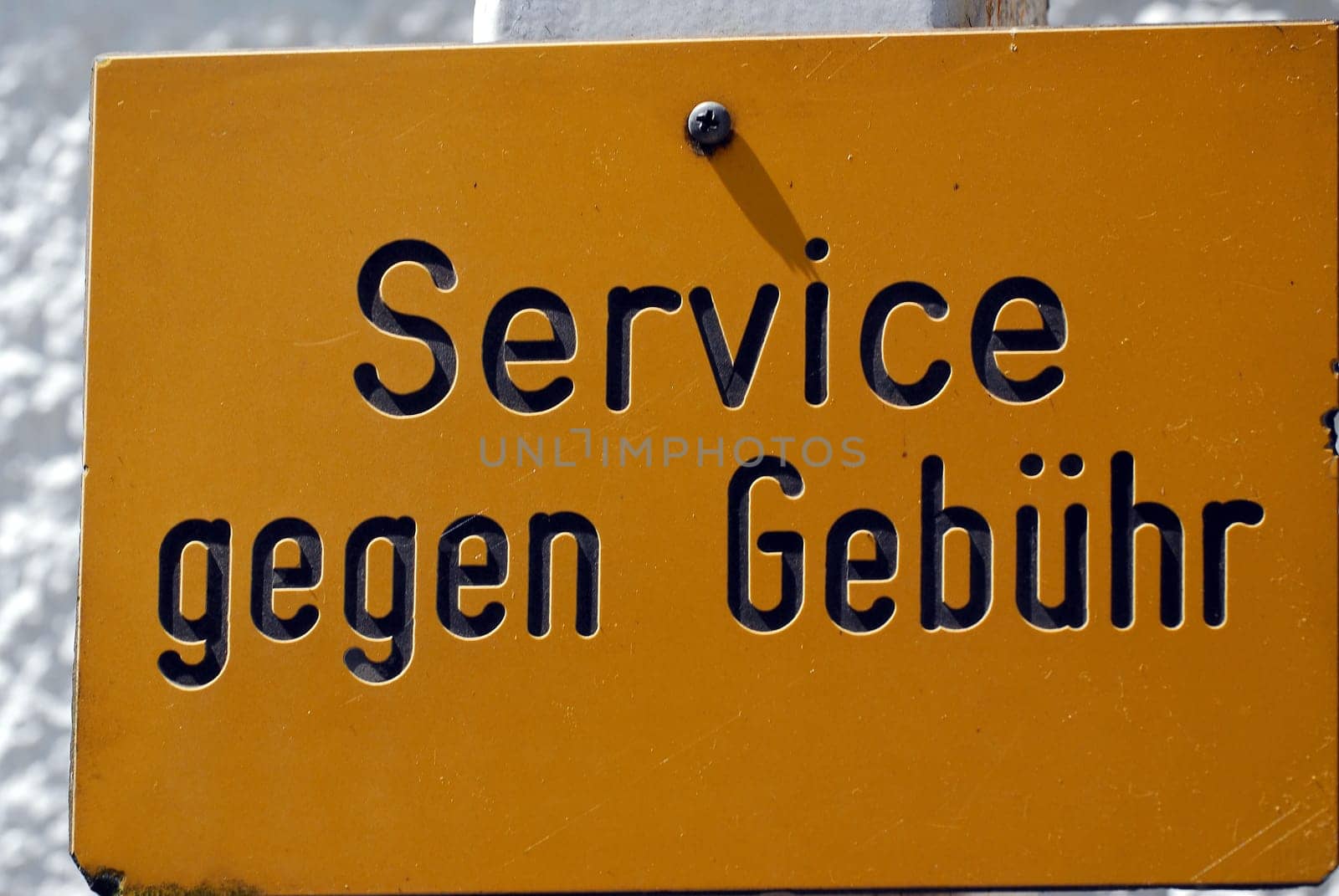 Service for a fee