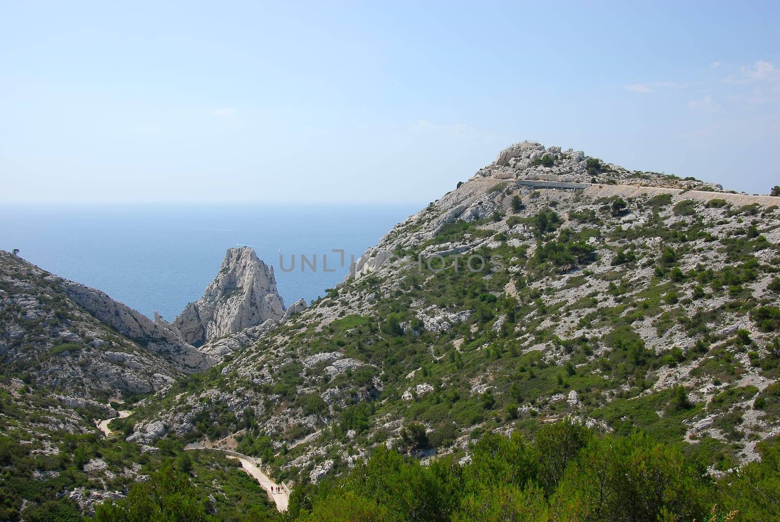 The Calanques in the South of France