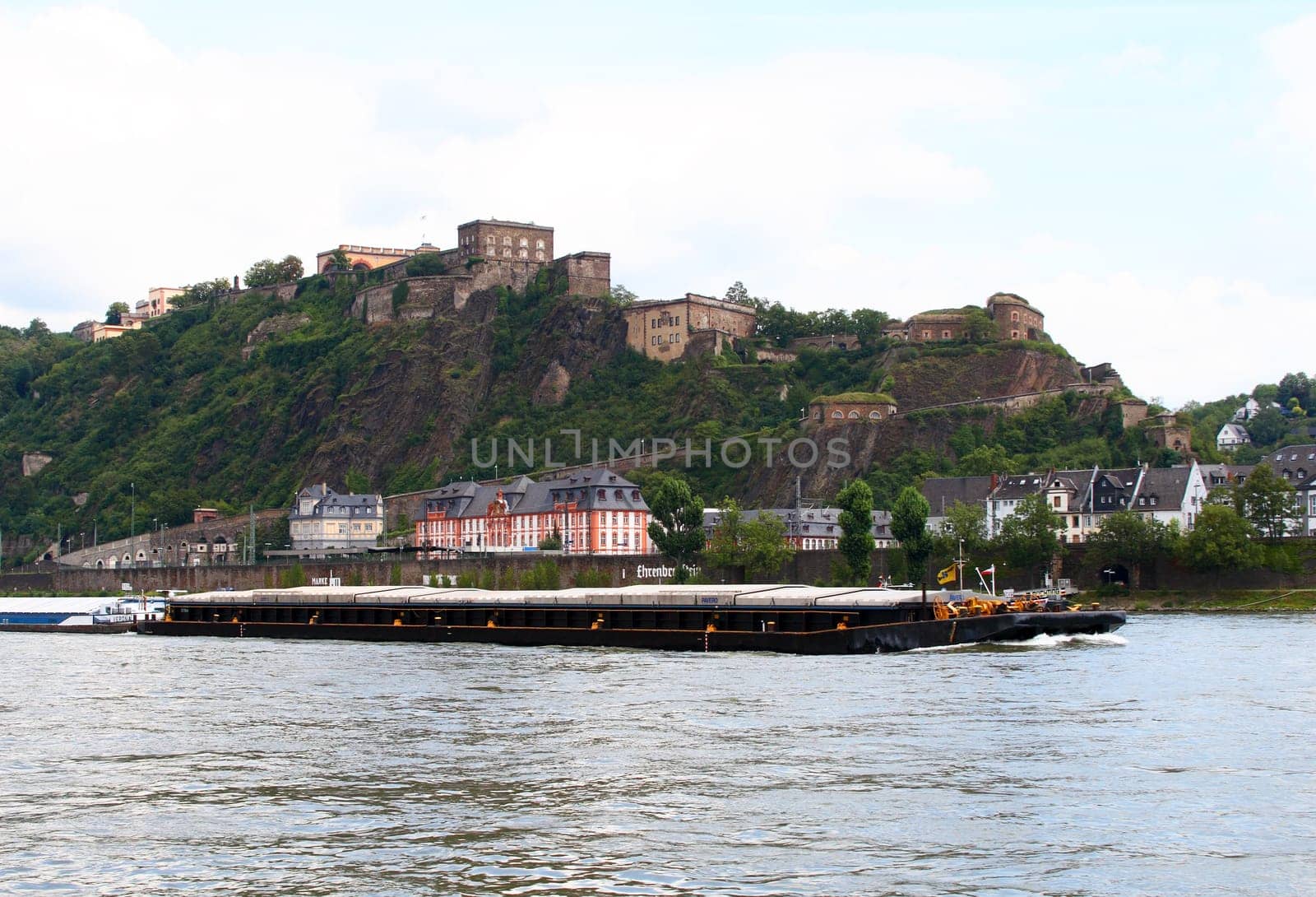 Fortress and ship