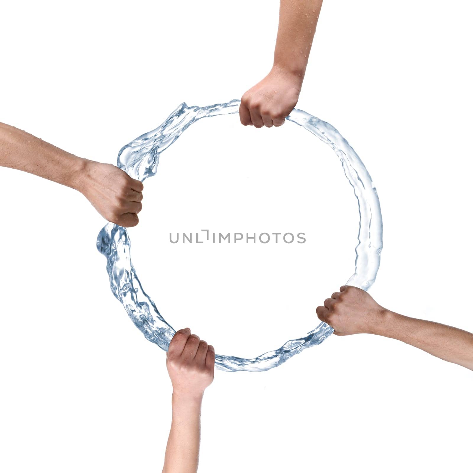 teamwork without portrait