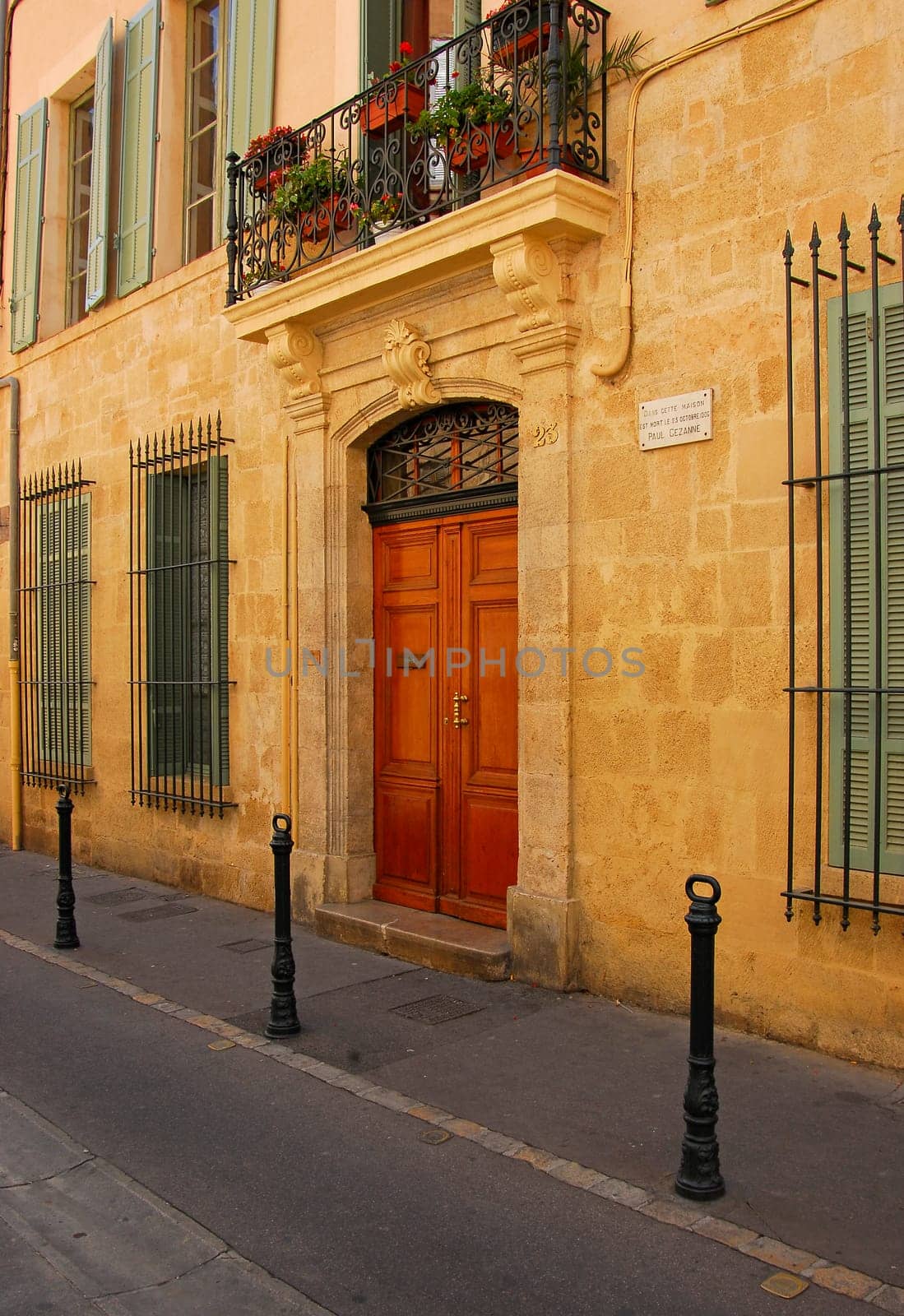 Cezanne's death house in Aix