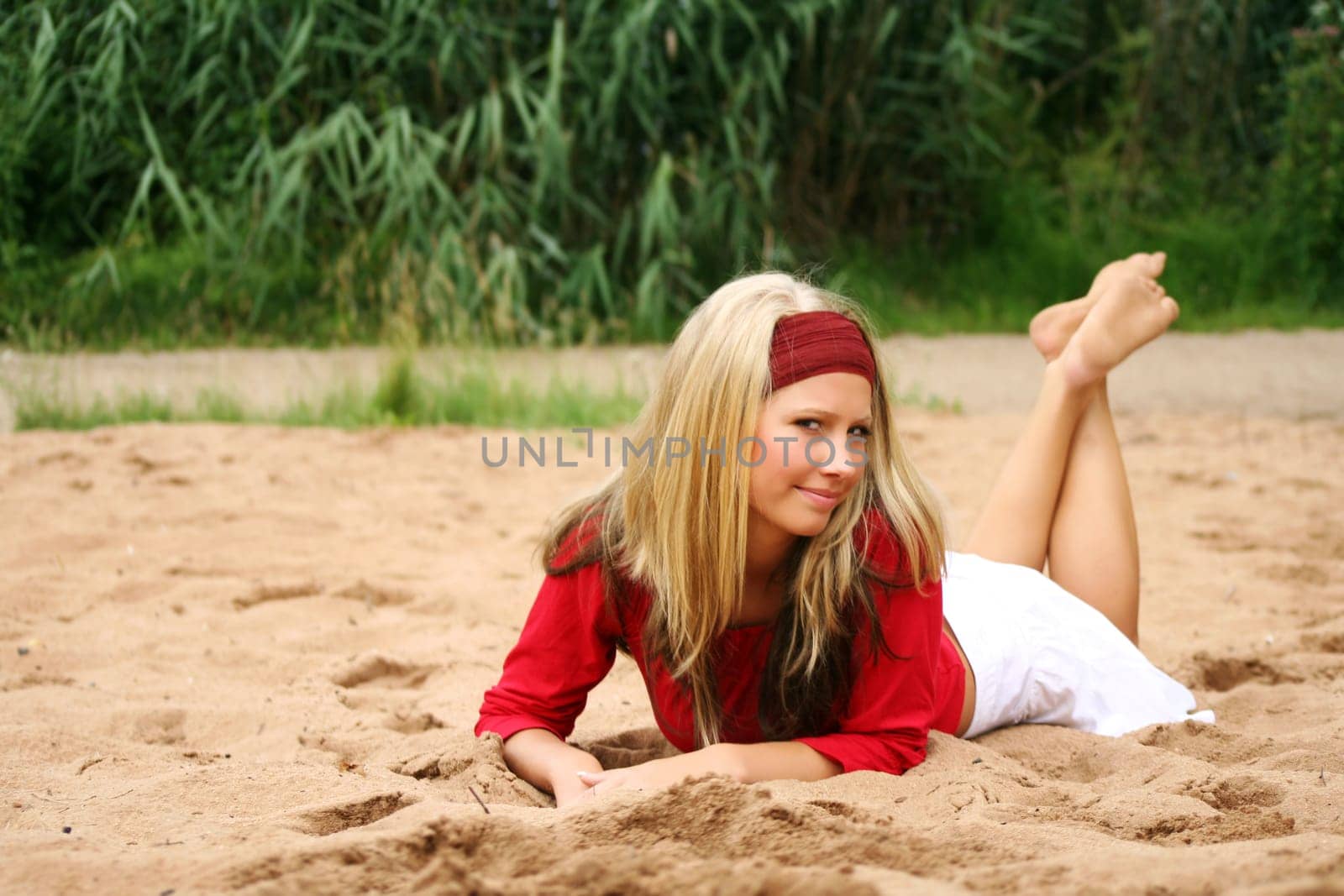 relaxation on the beach