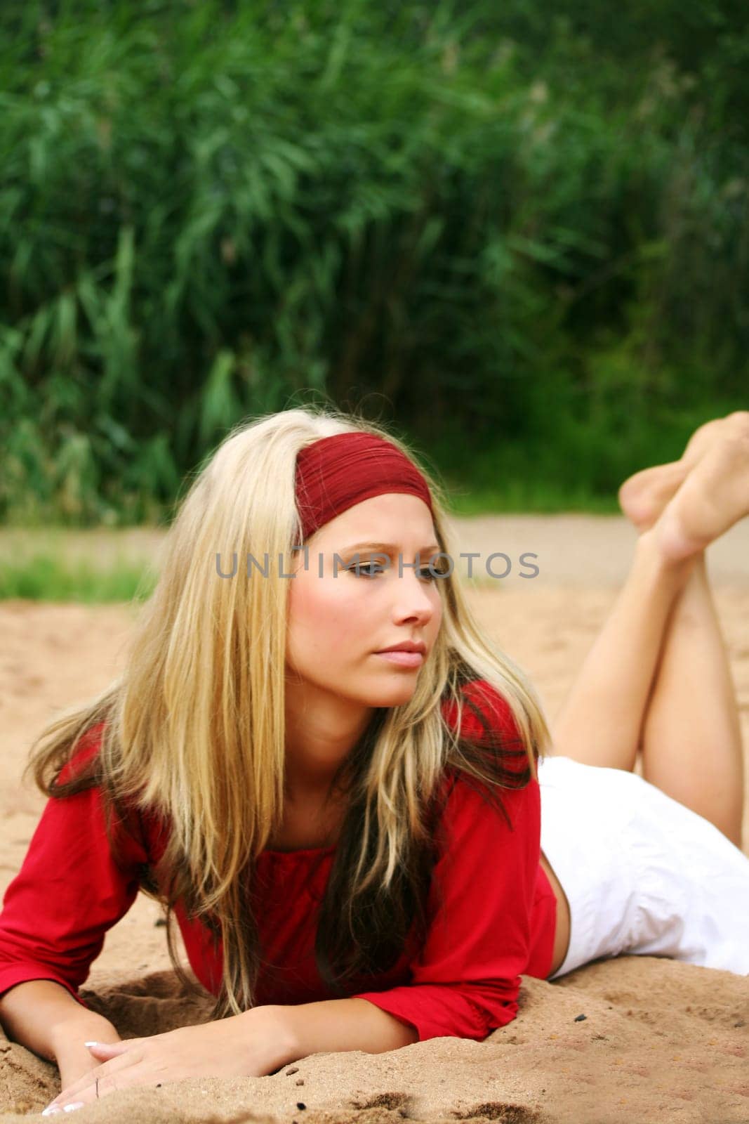 relaxation on the beach