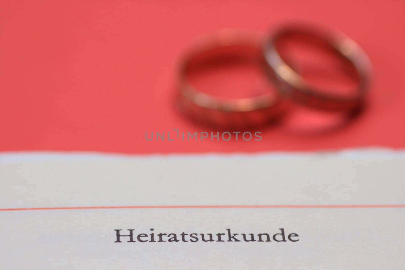 Marriage certificate