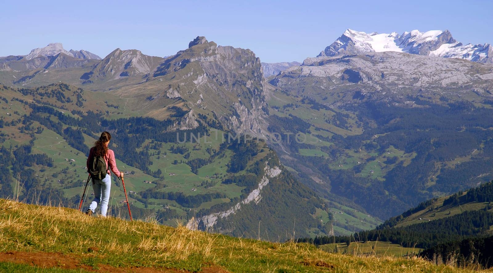 Hiking in the Central Swiss Mountains