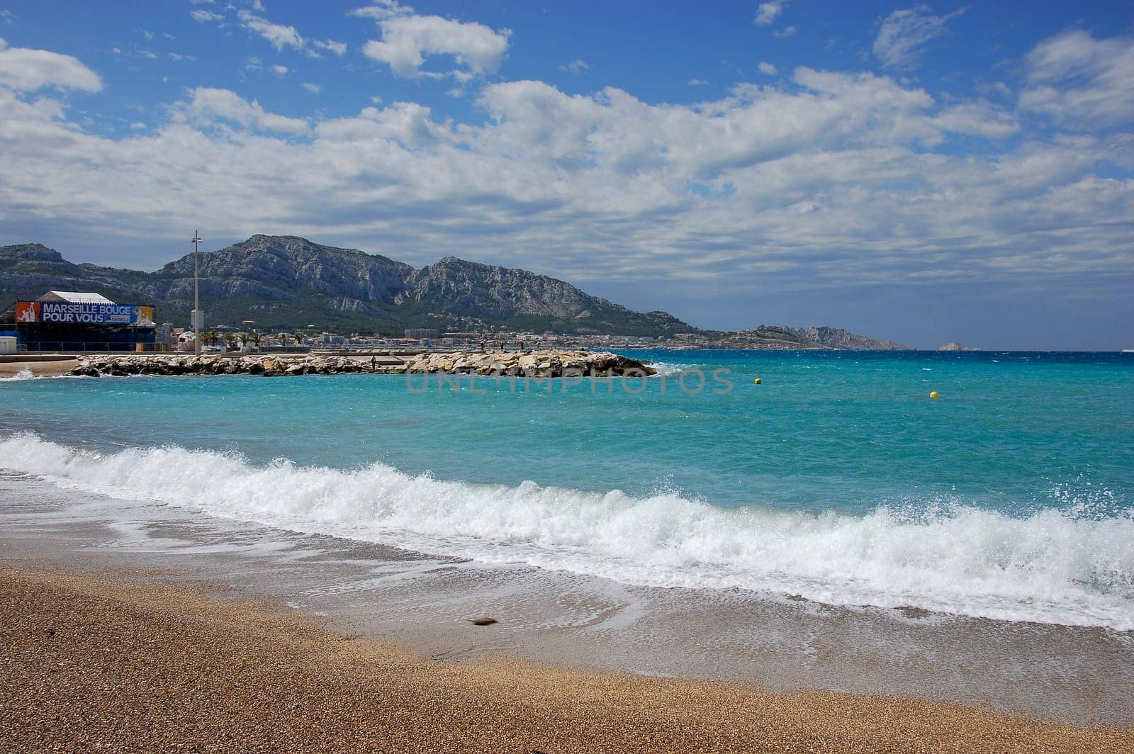 Beach in Marseille
