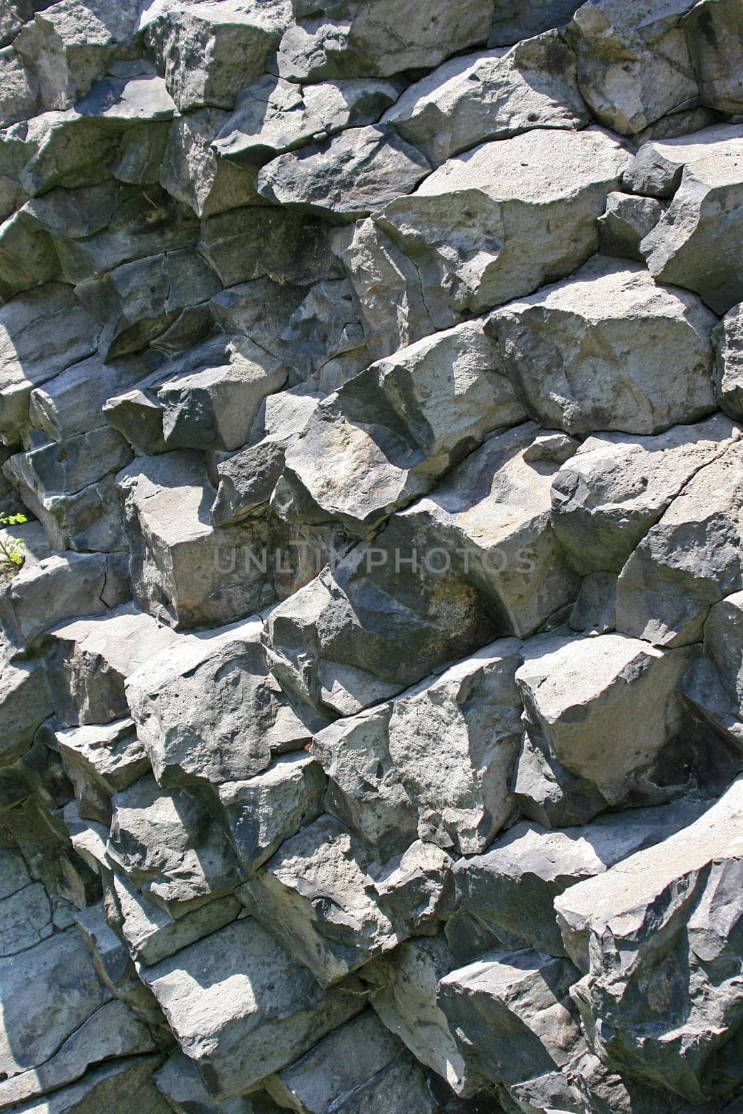 Basalt columns at the Parkstein