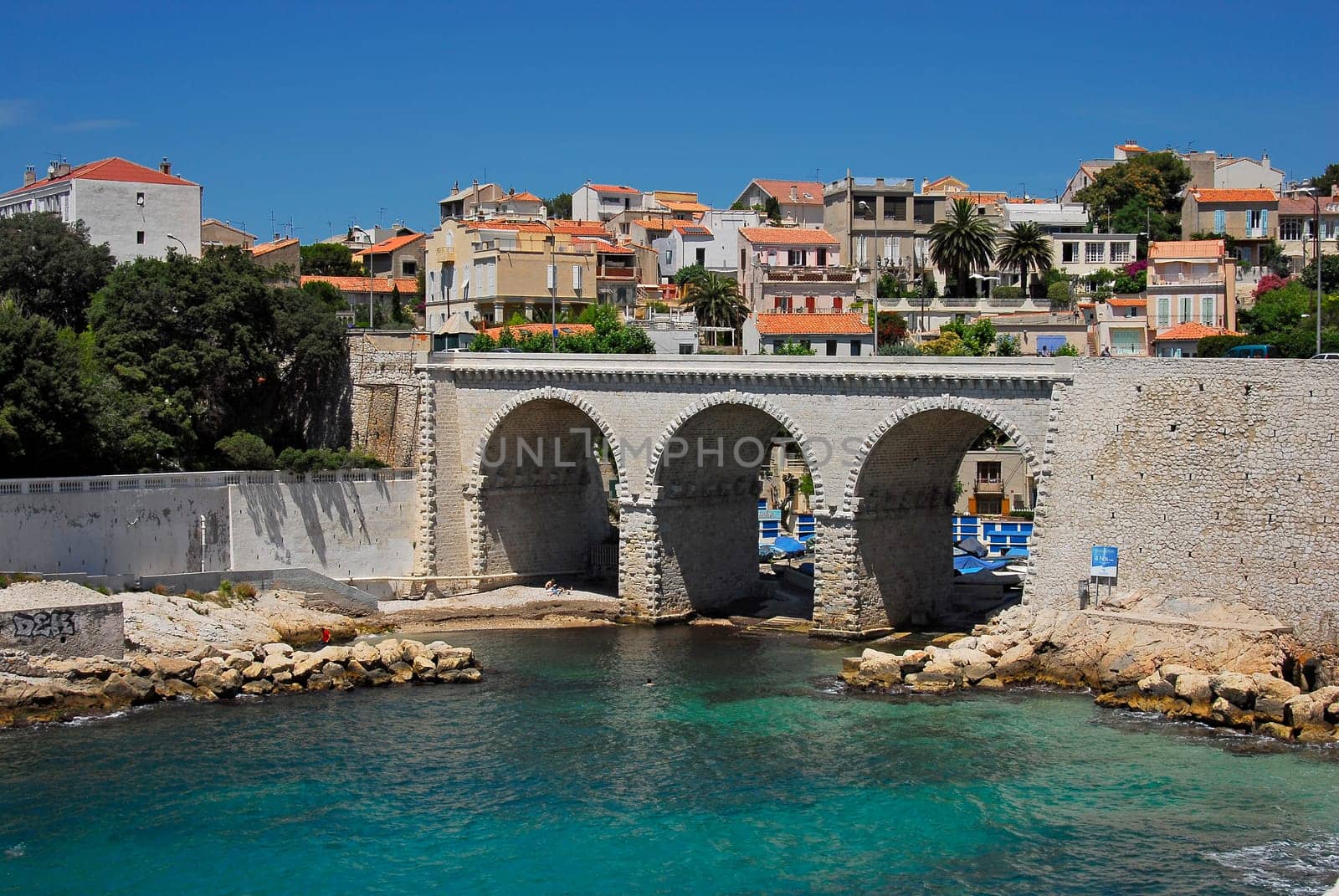 Former fishing port in Marseille