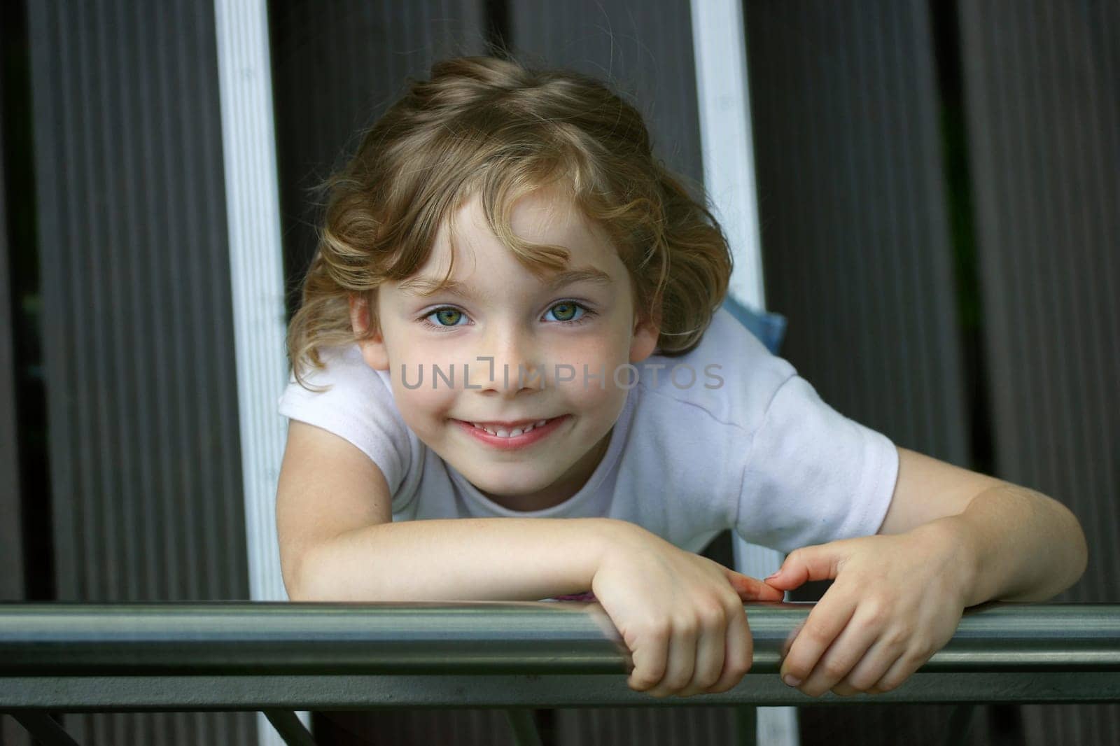 Child looking up
