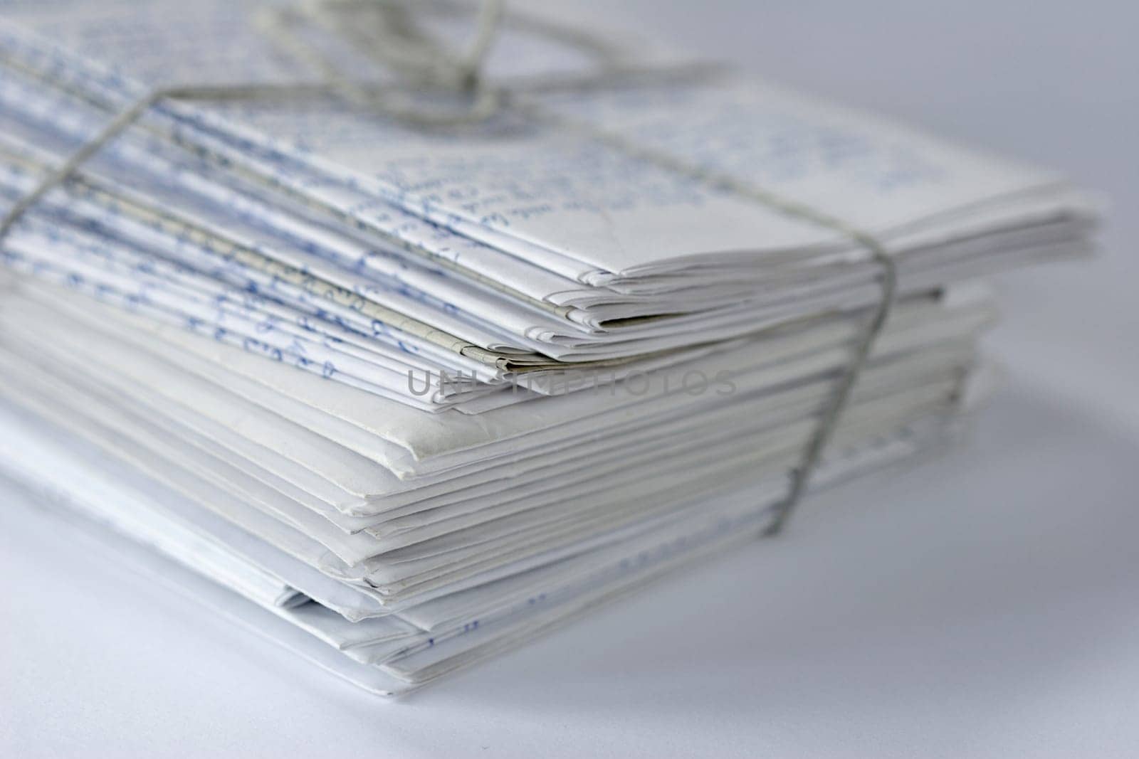 a bundle of letters