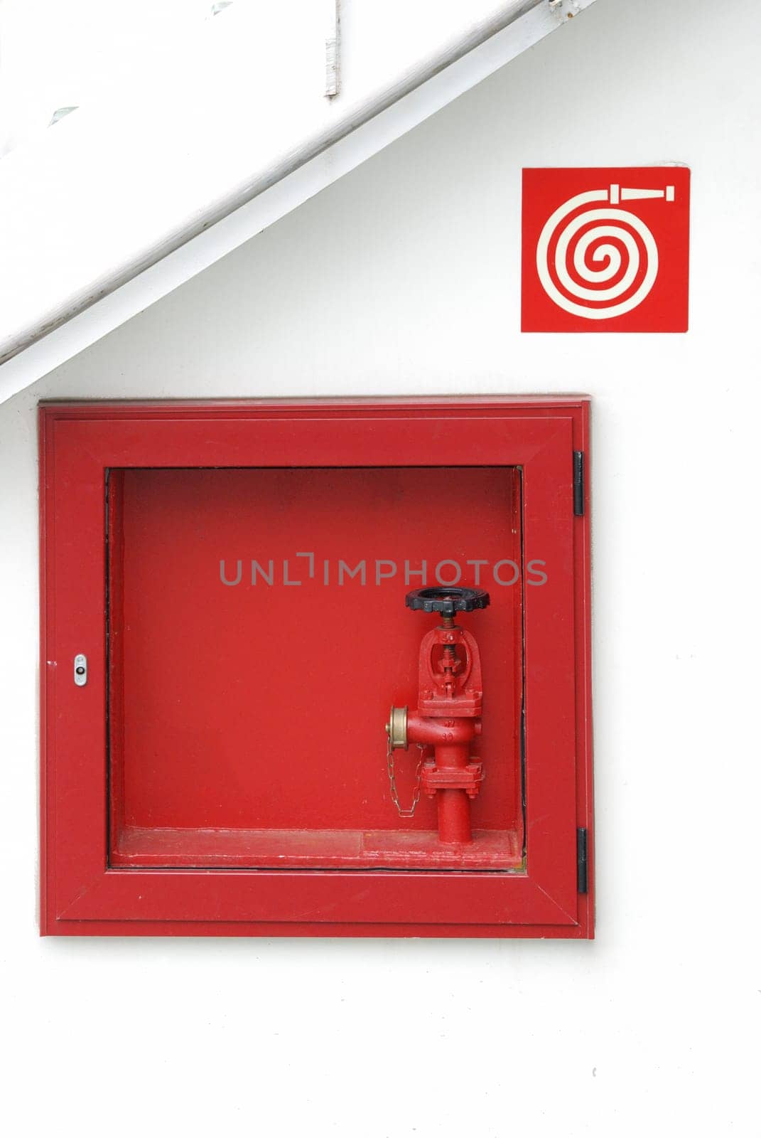 Fire hose box (without hose)