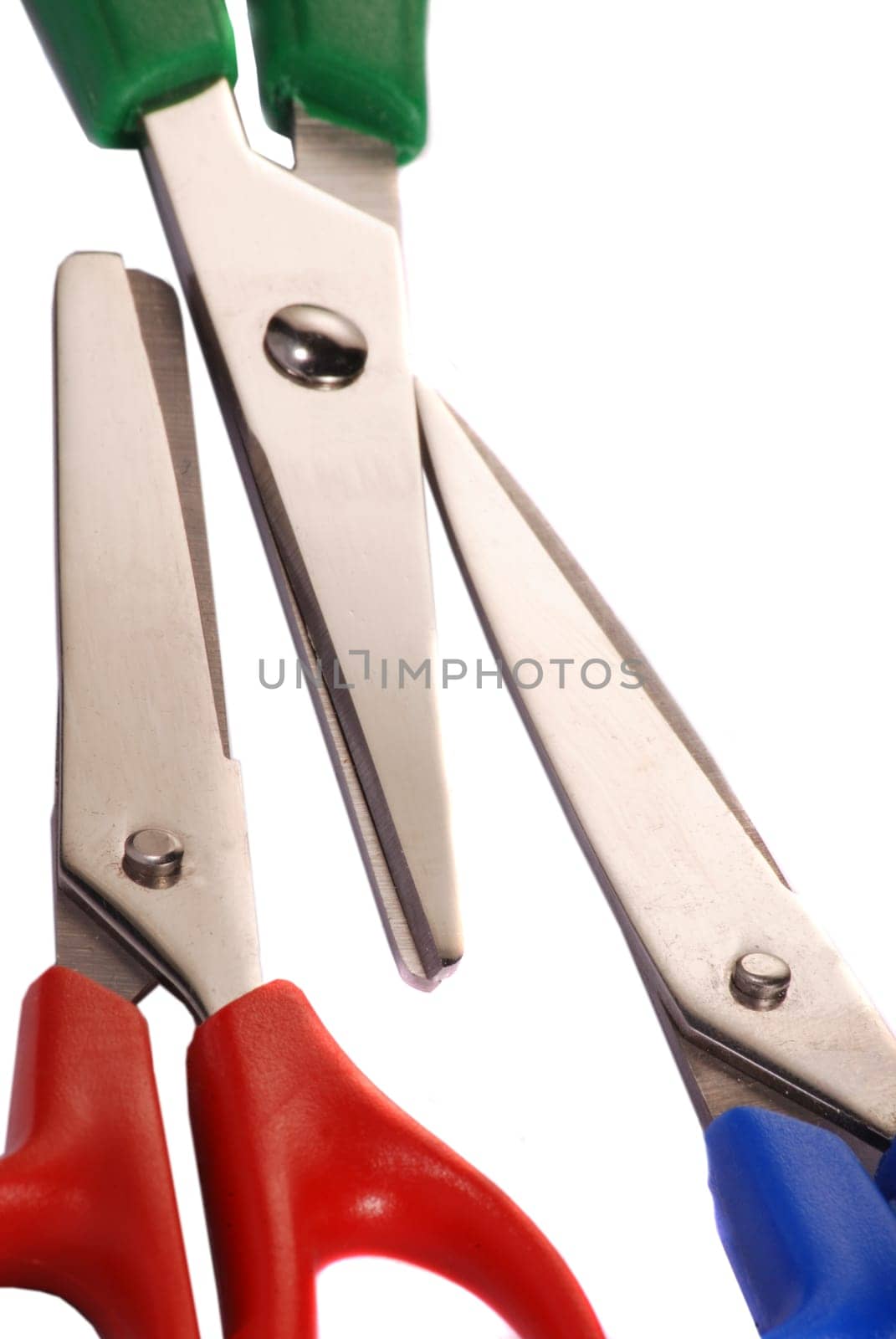Three scissors
