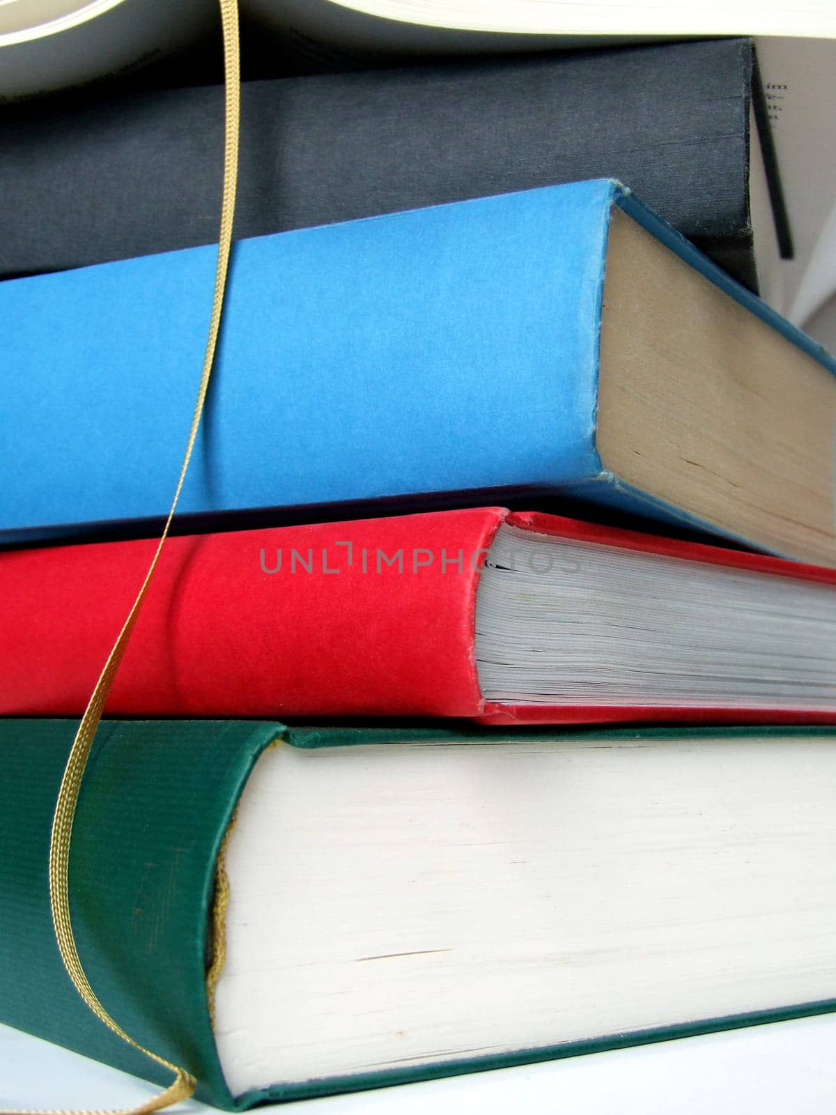 Stacks of books