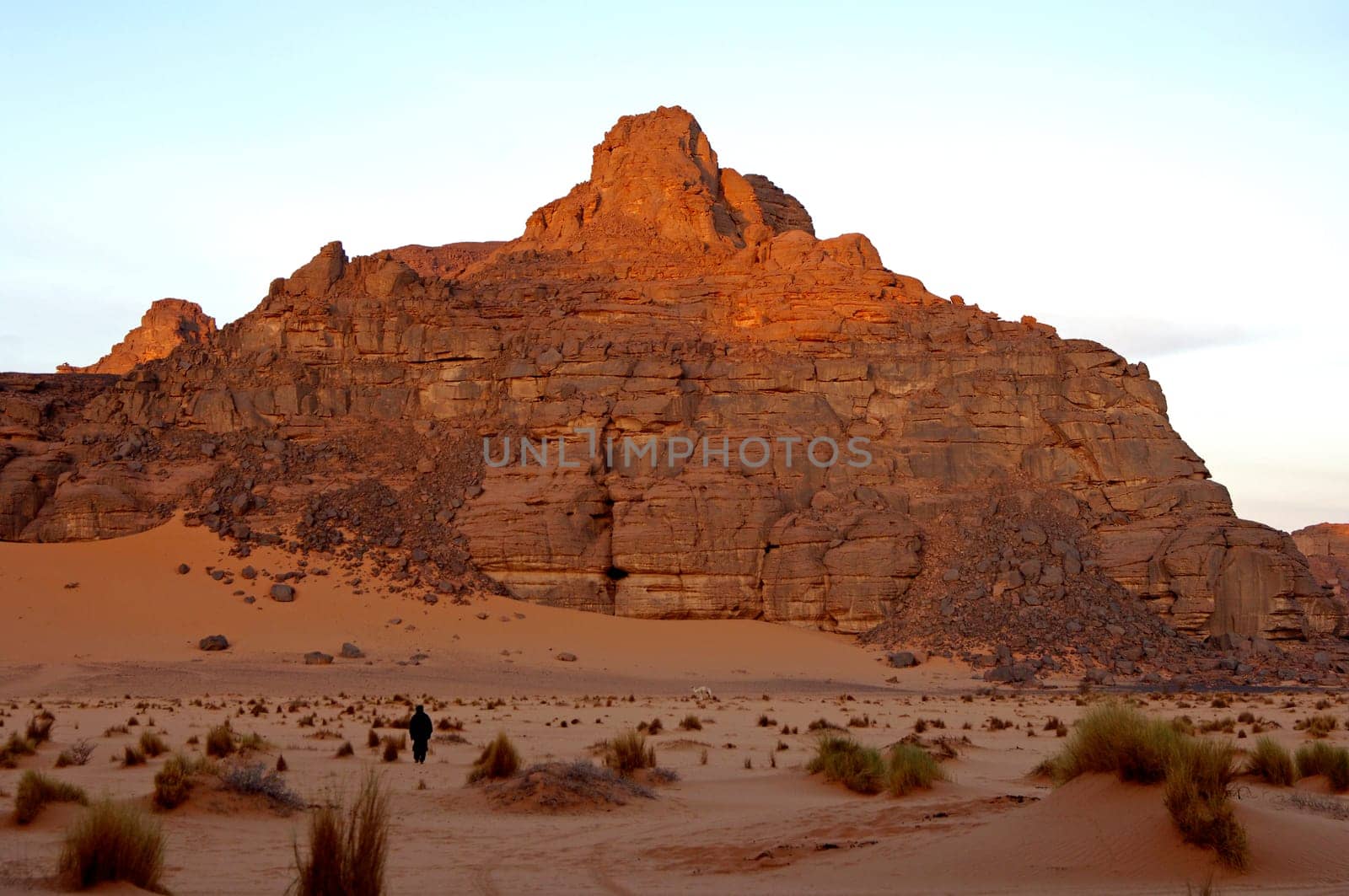 In the Akakus Mountains,Libya