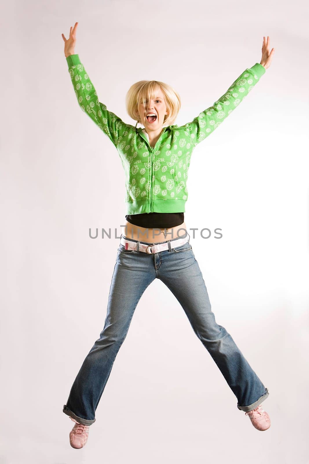 Young Woman in Jump II