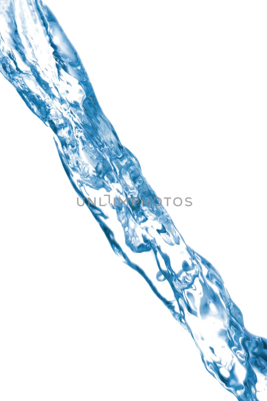 Blue water jet