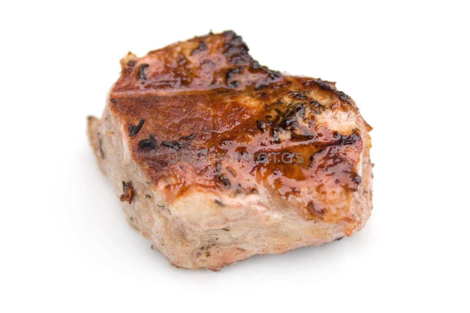 Grilled piece of meat