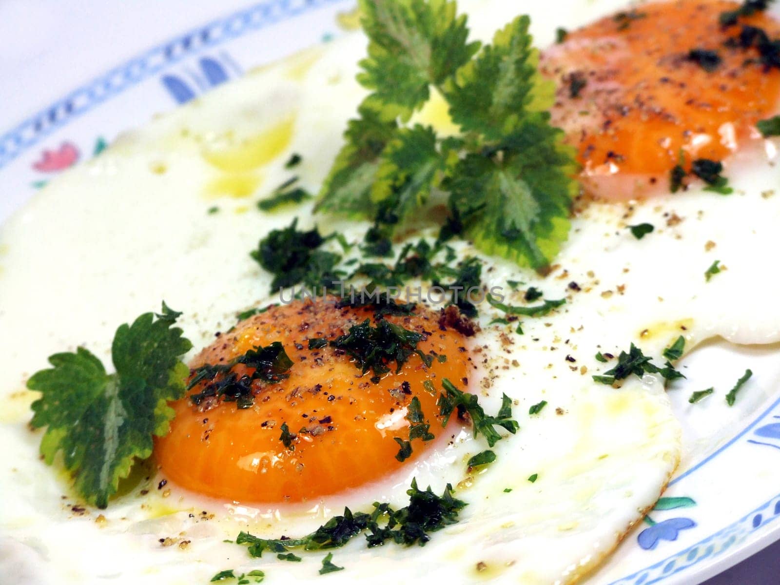 Fried eggs