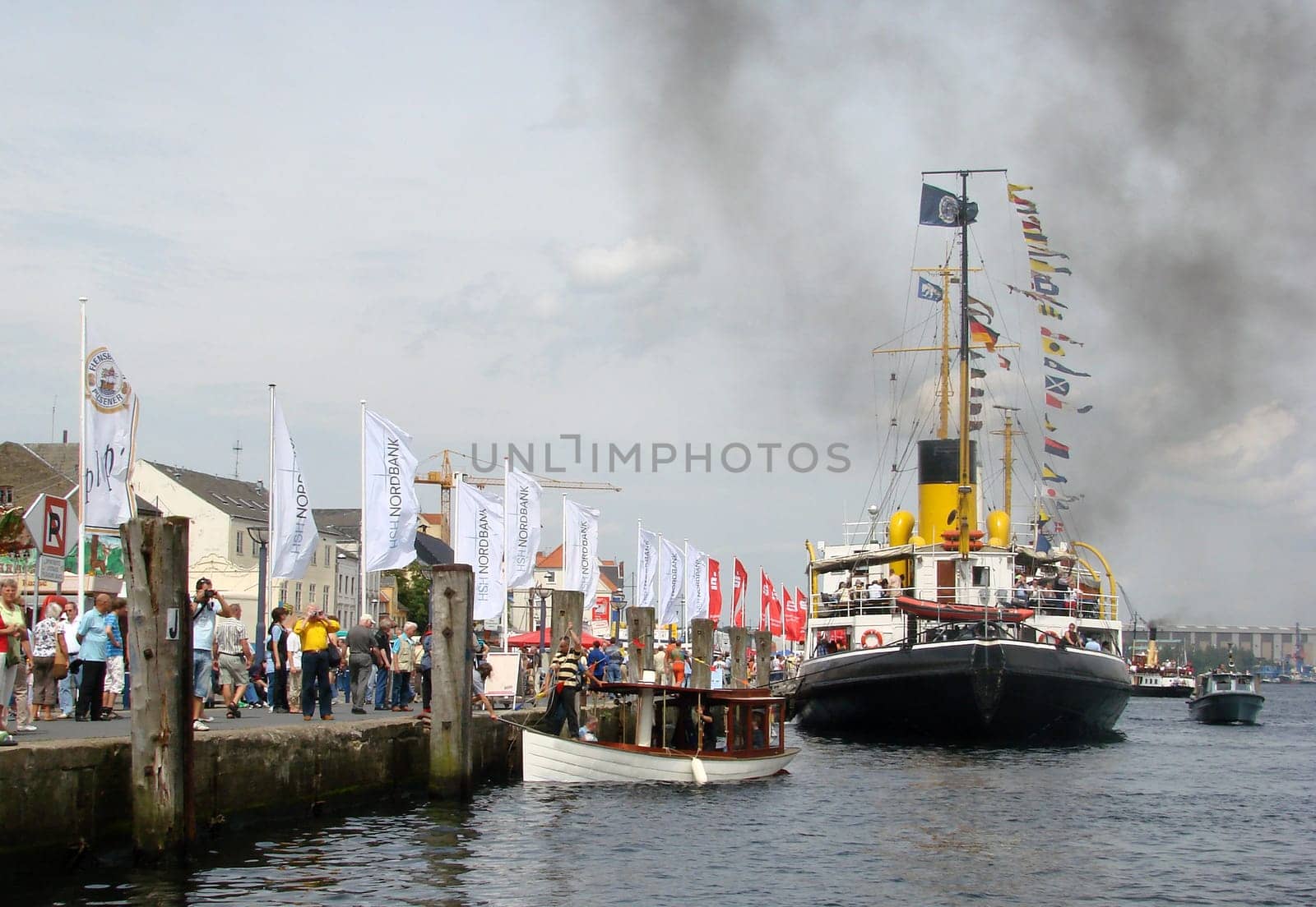 Steamboat in Flensburg