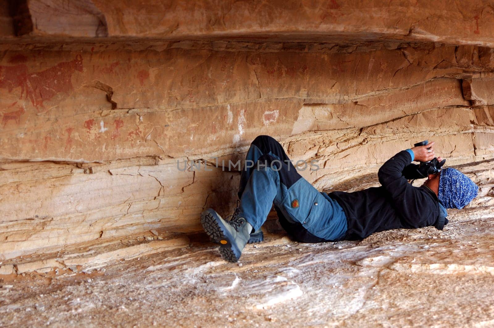 Photographer in all positions
