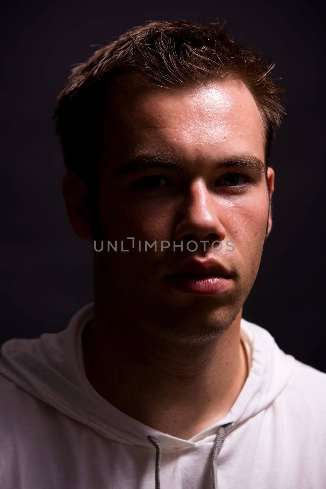 Portrait of a boxer