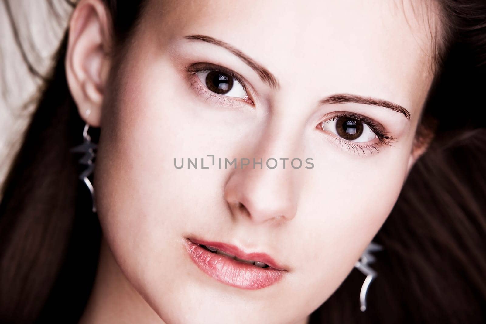 Fashionable beauty portrait of a woman
