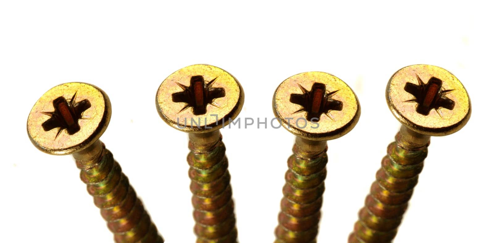 Screws close-up