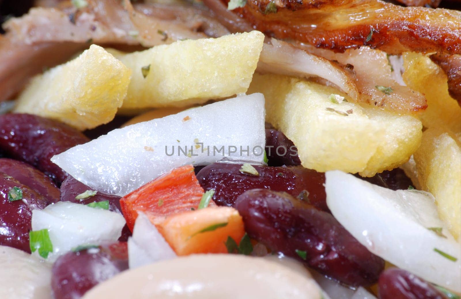 Gyros with fries