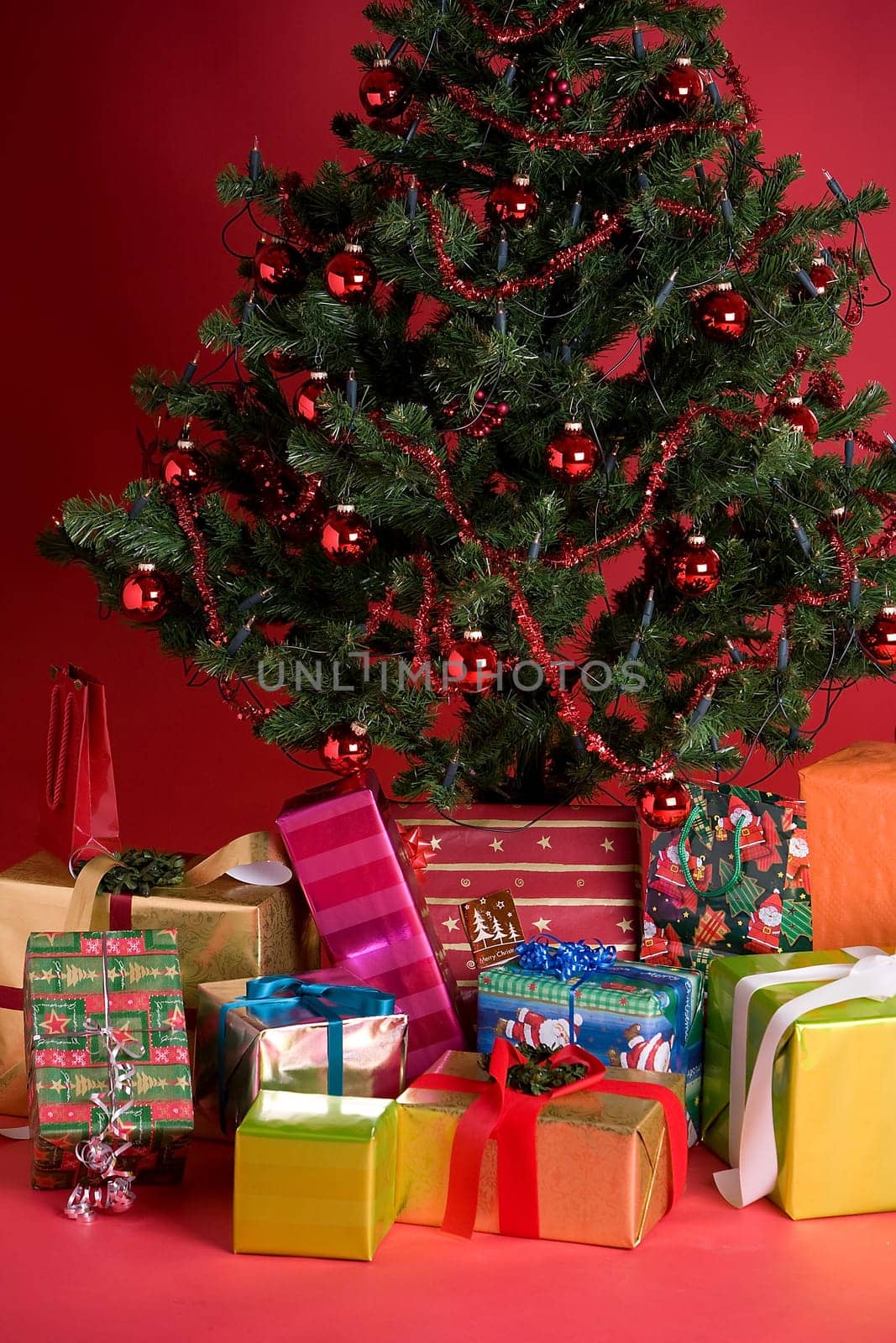 Gifts under the Christmas tree